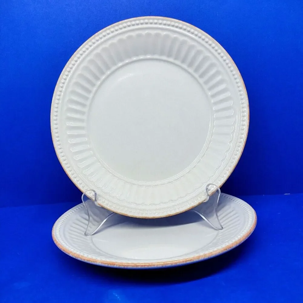 Lenox French Pearl Salad Plates 8